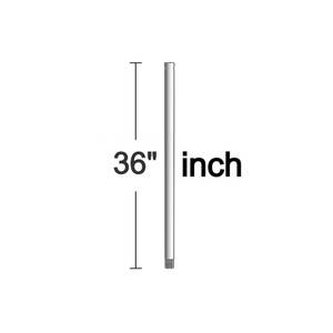 lot 2206 image: Monte Carlo 36 Downrod for Monte Carlo Fixtures (Finish Rubberized White)