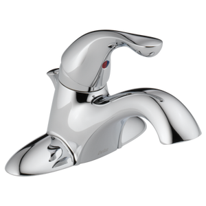 lot 2208 image: Delta 520-PPU-DST Classic Centerset Bathroom Faucet with Diamond Seal Technology - Includes Pop-Up Drain