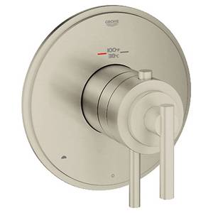 lot 2214 image: Grohe AtrioTimeless Dual Function Thermostatic Shower Trim with Integrated Volume Control and 2-Way Diverter