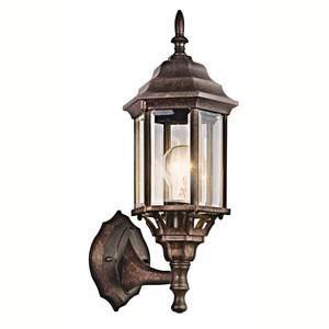 lot 2225 image: Kichler Chesapeake 17 Outdoor Wall Sconce in Tannery Bronze