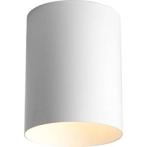 lot 2227 image: Progress Lighting P5774-30 Cylinder 1 Light Flush Mount Outdoor Ceiling Fixture - 5 Wide