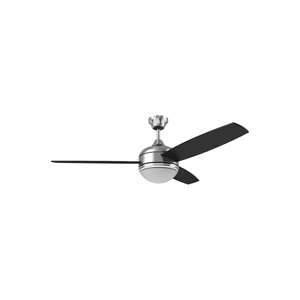 lot 2231 image: Westcraft 52 3 Blade Indoor Ceiling Fan - Remote Control and LED Light Kit Included