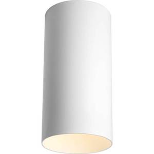 lot 2247 image: Progress Lighting Cylinder Flush Mount Outdoor Ceiling Fixture - 6 Wide by 12 Tall