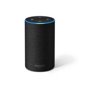 lot 13336 image: Amazon - Echo (2nd Gen) - Smart Speaker with Alexa - Charcoal Fabric