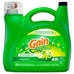 lot 15024 image: Gain AromaBoost Ultra Concentrated Liquid Laundry Detergent, Original, (146 lds, 200 oz.)