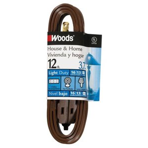 lot 15041 image: CCI 0602 12-FT EXTENSION CORD, TRIPLE TAP, 16-GA