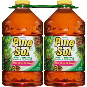 lot 15046 image: Pine-Sol Multi-Surface Disinfectant, Pine Scent (2pk,100oz.)