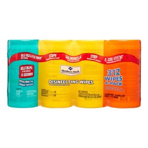 lot 15055 image: Members Mark Disinfecting Wipes, Variety Pack (4 pk, 78 ct. each)