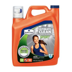 lot 15067 image: Members Mark Active Clean Sport Liquid Laundry Detergent (196 oz, 127 loads)