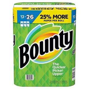 lot 15075 image: Bounty Select-A-Size Paper Towels, White, 12 Rolls