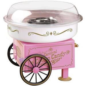lot 15081 image: Nostalgia Electrics Hard & Sugar-Free Candy Cotton Candy Maker