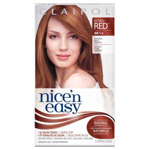 lot 17295 image: Clairol Nice n Easy Permanent 6R 110 Natural Light Auburn Hair Color