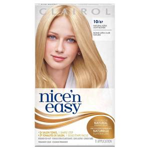 lot 17297 image: Clairol Nice n Easy Hair Color, 1 Kit 1087 light blond