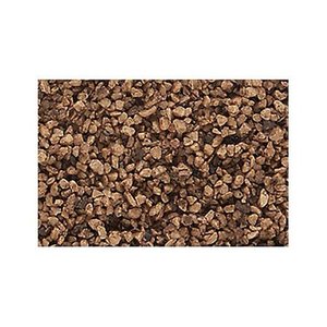 lot 17342 image: Woodland Scenics B86 Coarse Brown Ballast Colourfast 383cm3 Pk 1st Clas Post