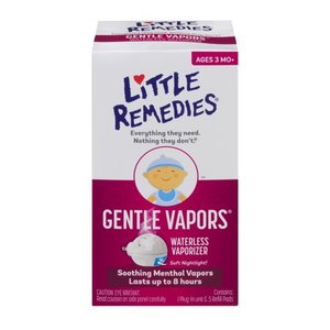 lot 17355 image: Little Remedies Gentle Vapors Waterless Vaporizer Kit, 6 pc
