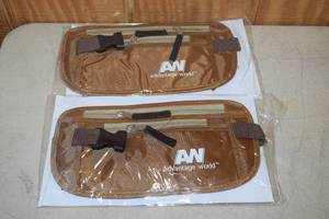 lot 443 image: 2 Advantage World Money Belts with RFID