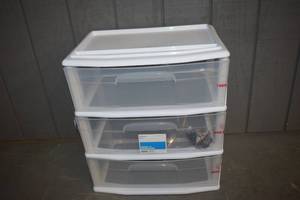 lot 12 image: Room Essentials 3 Drawer Cart