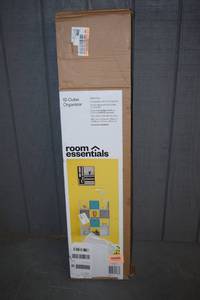 lot 21 image: Room Essentials 12 Cube Organizer Shelf White