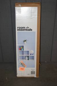 lot 24 image: Room Essentials 3-2-1 Cube Organizer Shelf White