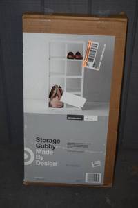 lot 35 image: Made by Design Storage Cubby 25 Configurations White
