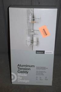 lot 42 image: Made by Design Aluminum Tension Caddy