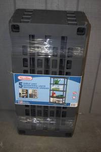 lot 55 image: Sterlite 4 Shelf Shelving Unit