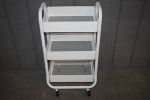 lot 56 image: Made by Design 3-Tier Rolling Cart