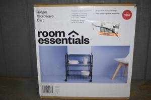 lot 48 image: Room Essentials Fridge Microwave Cart