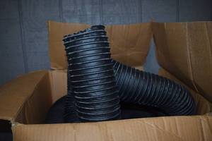 lot 91 image: DuraVent Industrial Duct Hose 4 x 25 Foot Polypropylene