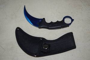 lot 122 image: Black Legion Knife with Sheath