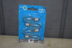 lot 164 image: 48 Night Light Bulbs