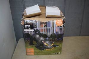 lot 189 image: Airblown Inflatable Black Cat 6