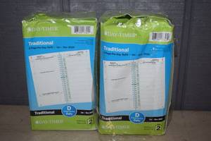 lot 206 image: 2 Day Timer 2020 Refill Packs