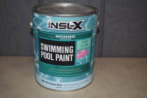 lot 239 image: Gallon Insl-X Swimming Pool Paint Royal Blue