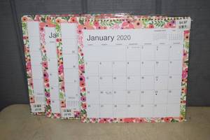 lot 245 image: 4 Calendars 2020