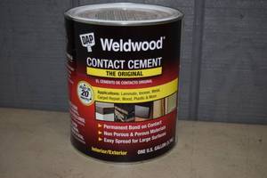 lot 274 image: Gallon Weldwood Contact Cement