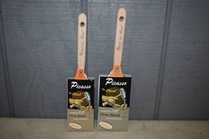 lot 298 image: 2 Picasso Firm Blend Paint Brushes 2.5 and 3