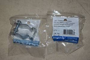 lot 327 image: 25 Steel Conduit Hangers