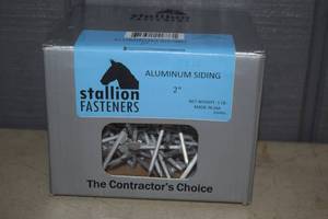 lot 339 image: 6 Pounds Stallion Fasteners Aluminum Siding Nails 2