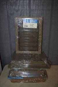lot 399 image: 5 Ameriflow Heavy Duty Floor Registers 8 x 12