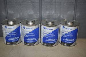 lot 420 image: 4 Cans Napa Tire Repair Bead Sealer 32 ounce