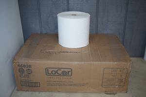 lot 466 image: 6 Rolls Locor Paper Towels 850 Feet