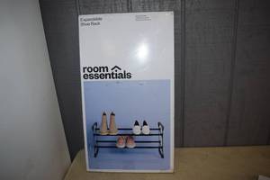 lot 471 image: Room Essentials Expandable Shoe Rack