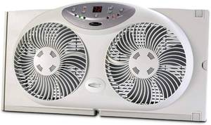 lot 2957 image: Bionaire BWF0910AR-WSHP Window Fan