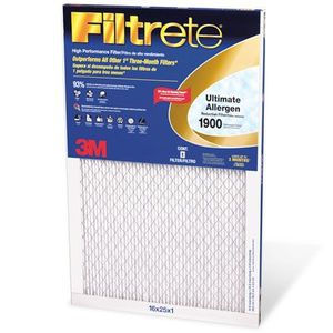 lot 2968 image: Lot of 5 Assorted Filtrete Air Filters