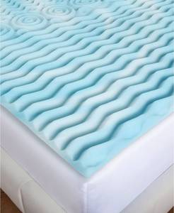 lot 3004 image: Authentic Comfort Sleep Studio Orthopedic Foam Mattress Topper - Twin