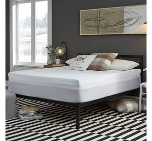 lot 3007 image: ComforPedic Loft from Beautyrest 4 Gel Memory Foam Topper with Waterproof Cover, King