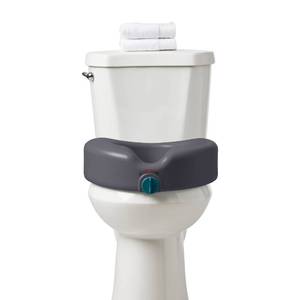 lot 3009 image: Medline Elevated Locking Toilet seat with Microban Antimicrobial Treatment