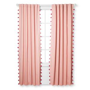 lot 3065 image: Tassel Blackout Curtain Panel (One Panel, 63) - Pillowfort