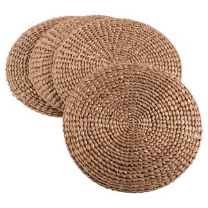 lot 3071 image: Woven Water Hyacinth Placemat - 4 pieces